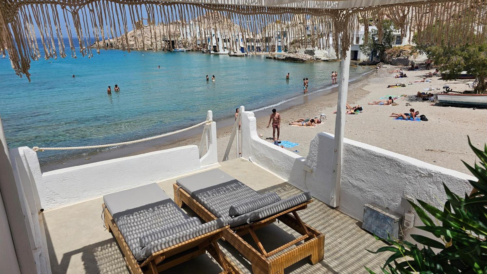 Blu Intenso Boathouse Firopotamos Экстерьер фото